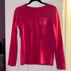 Vineyard Vines Pink Long Sleeve Tshirt